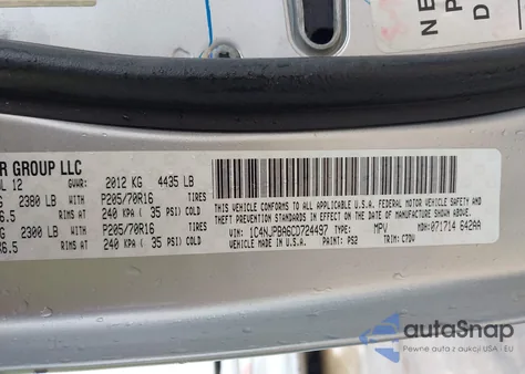 2012 Jeep Patriot Sport z USA, uszkodzony, nr VIN 1C4NJPBA6CD724497